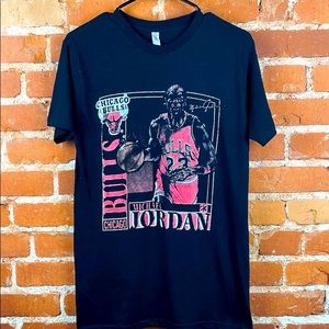 michael jordan vintage tee black